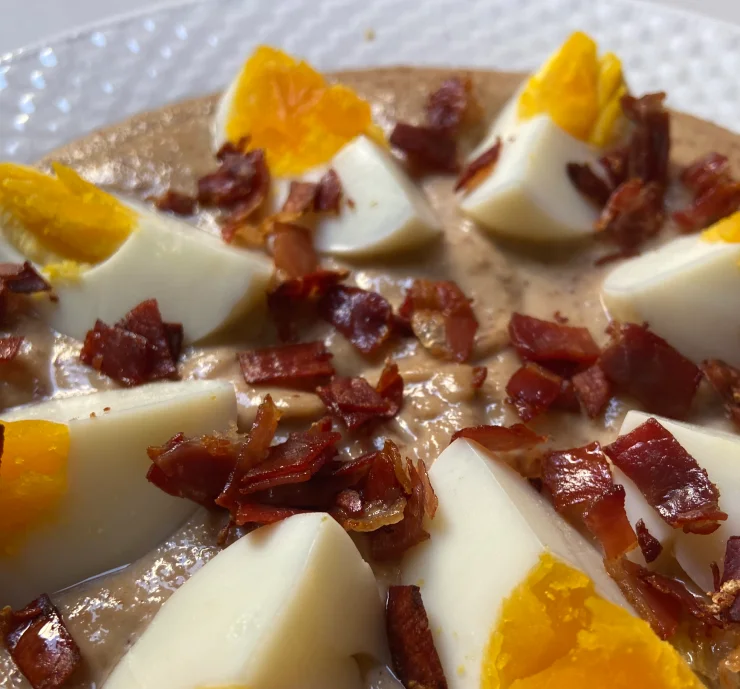 almond soup Mazamorra Cordoba